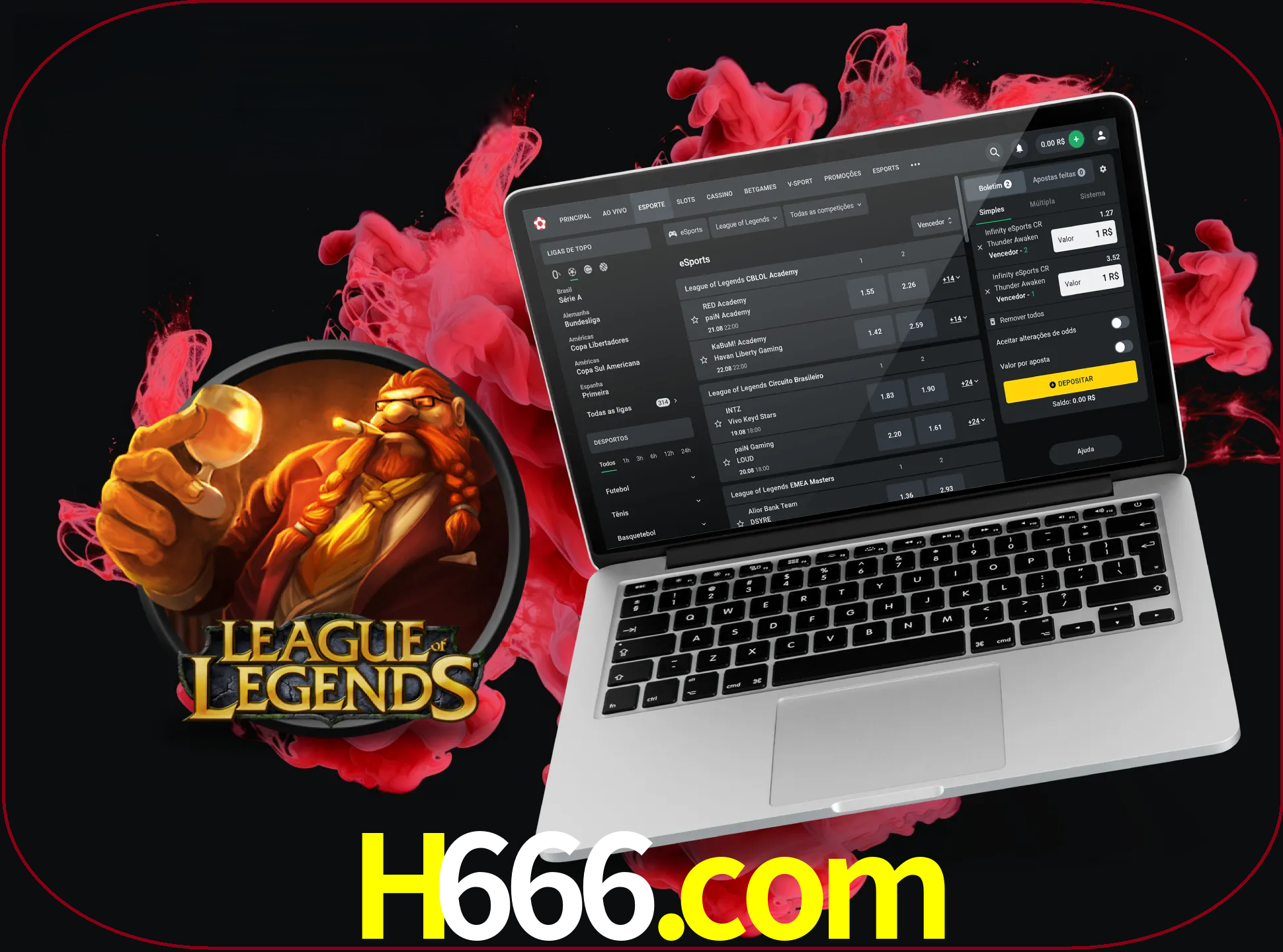 Se é um fã deste jogo, muitos torneios fantásticos que o vão surpreender estão disponíveis no h666.